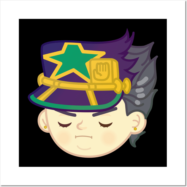 Jotaro x Kujo Part 6 - Chibiness Overload Wall Art by merch.x.wear